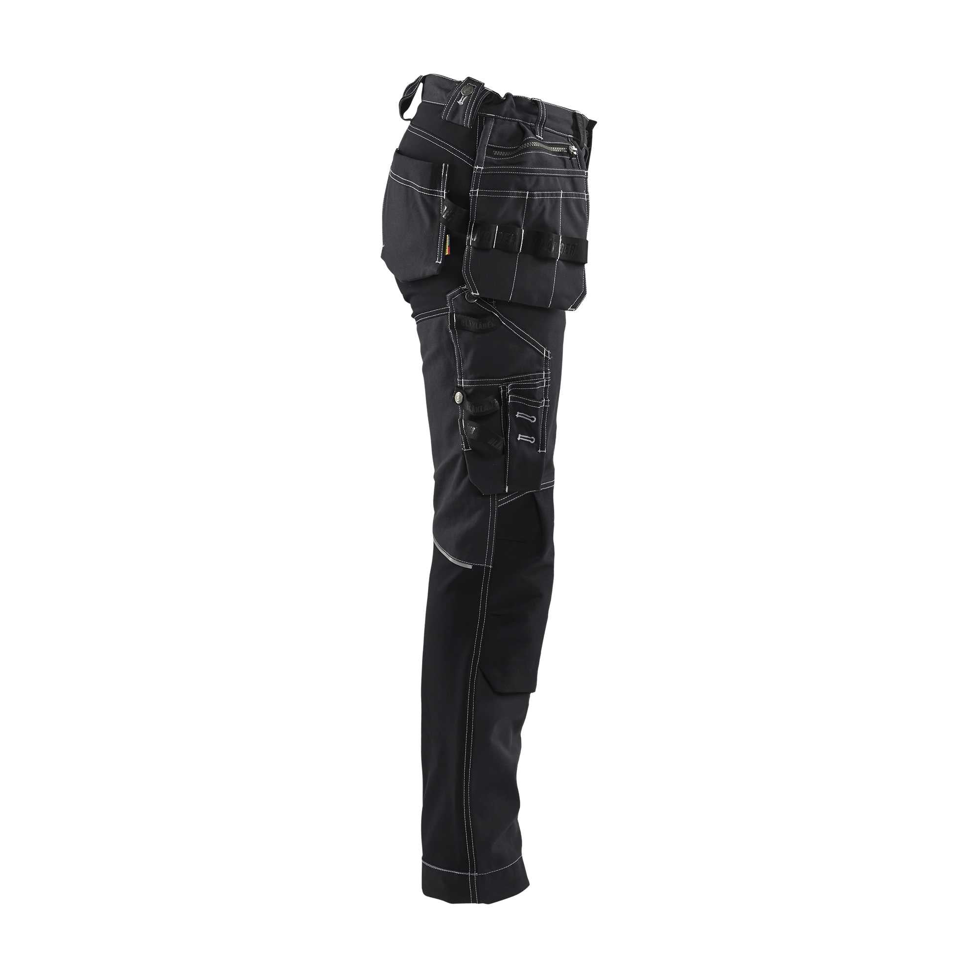 BLAKLADER 71301370 Women's Craftsman Trousers with Stretch Work Trousers Women - 100% Cotton